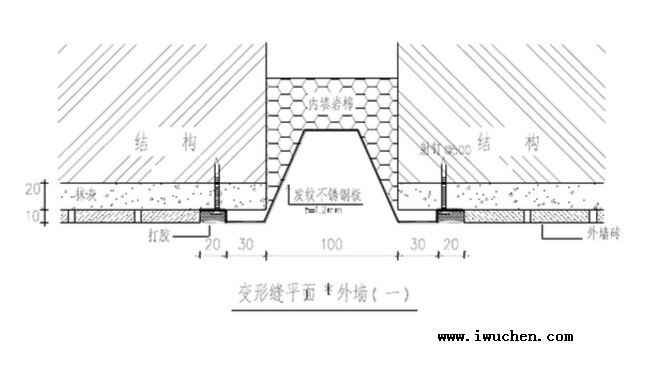 室外变形缝 室外变形缝