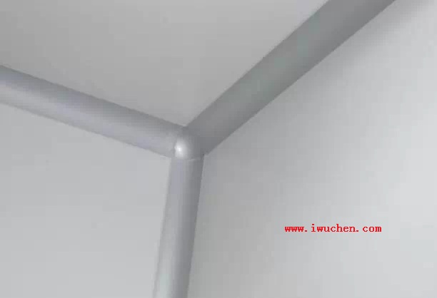 墙与顶面连接示意图