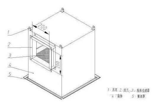 高效送风口图纸
