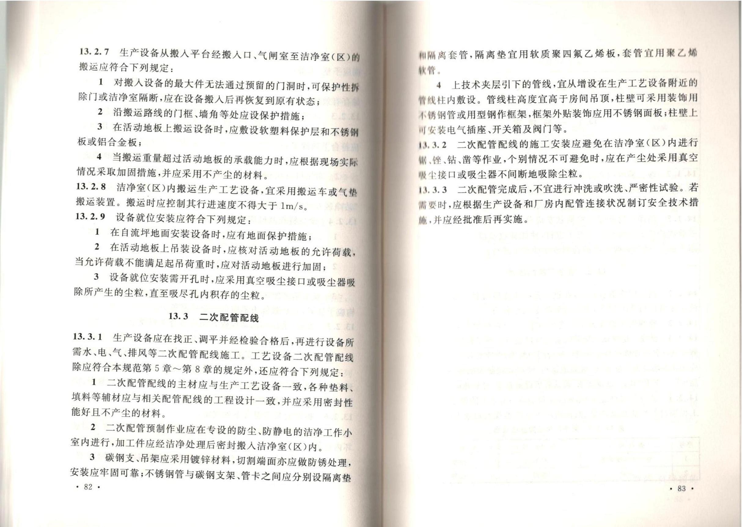洁净厂房施工及质量验收规范GB51110-2015